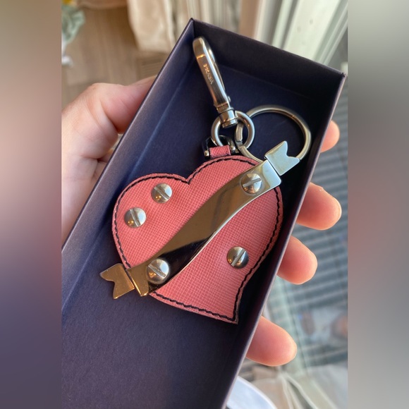 Prada Leather Key Chain - Picture 9 of 12